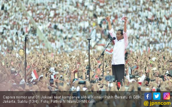 Update Real Count KPU Pilpres 2019: Jokowi - Ma'ruf Unggul 13 Juta Suara - JPNN.COM