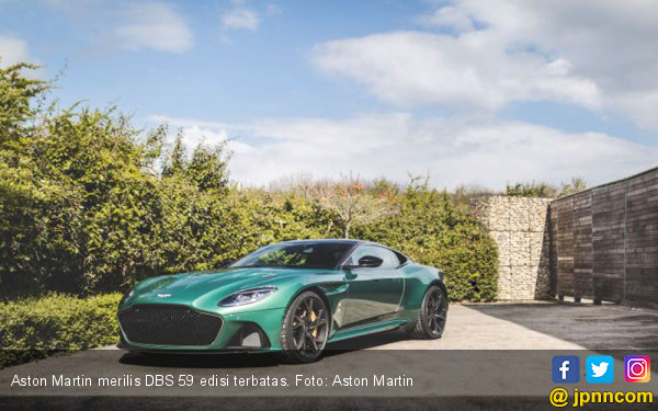 Aston Martin DBS 59 Edisi Terbatas Hanya 24 Unit, Bawa Aura Balap 24 Hours of Le Mans - JPNN.COM