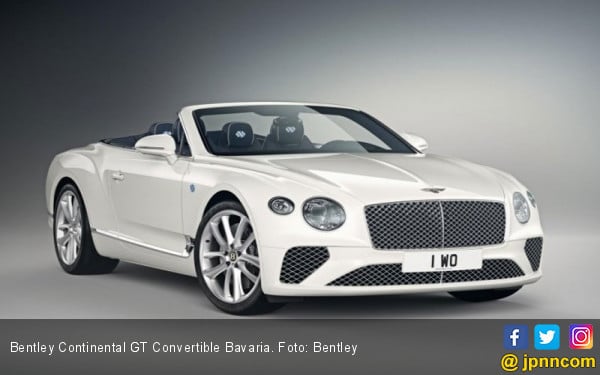 Continental GT Convertible Bavaria, Kado Mulliner untuk Bentley Jerman - JPNN.COM