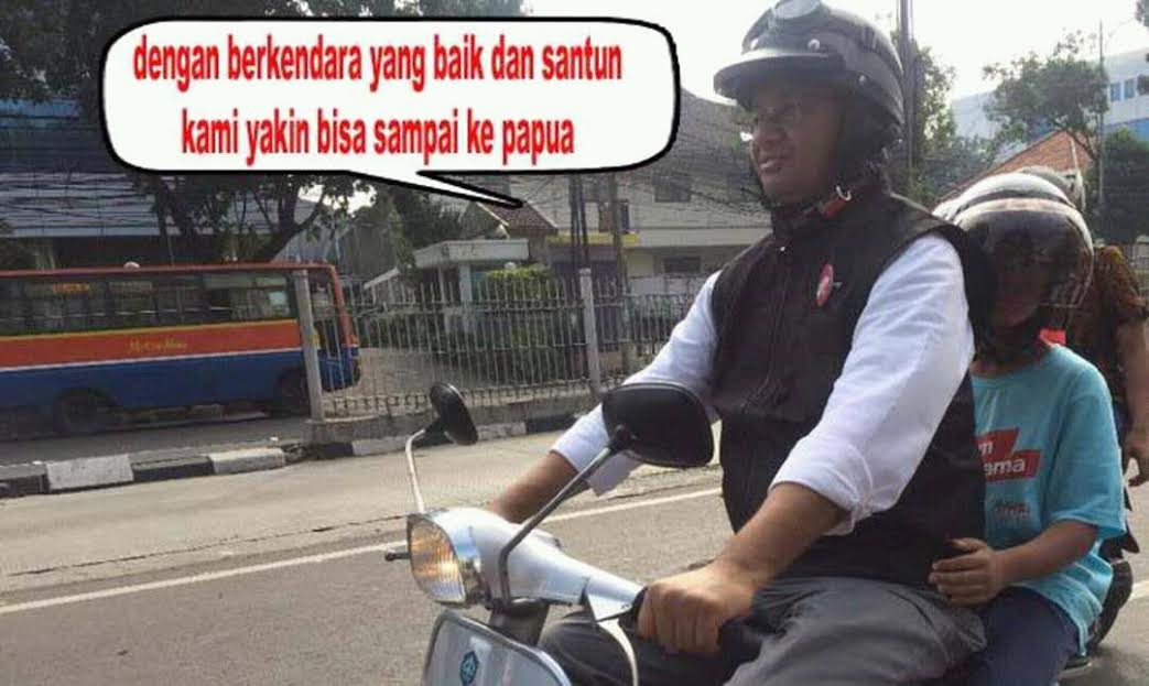 KOCAK! Meme Susi, Anies, SBY, dan Kapolda Metro Jaya Mau ke Papua