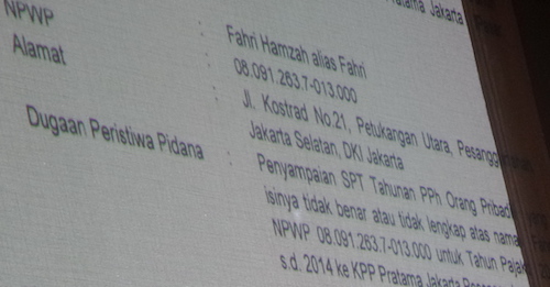 Nah, Sidang Suap Ungkap Kejanggalan Pajak Fahri dan Fadli