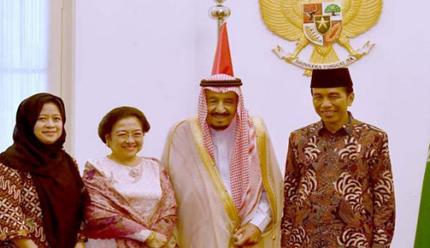 Bu Mega, Pak SBY dan Raja Salman...