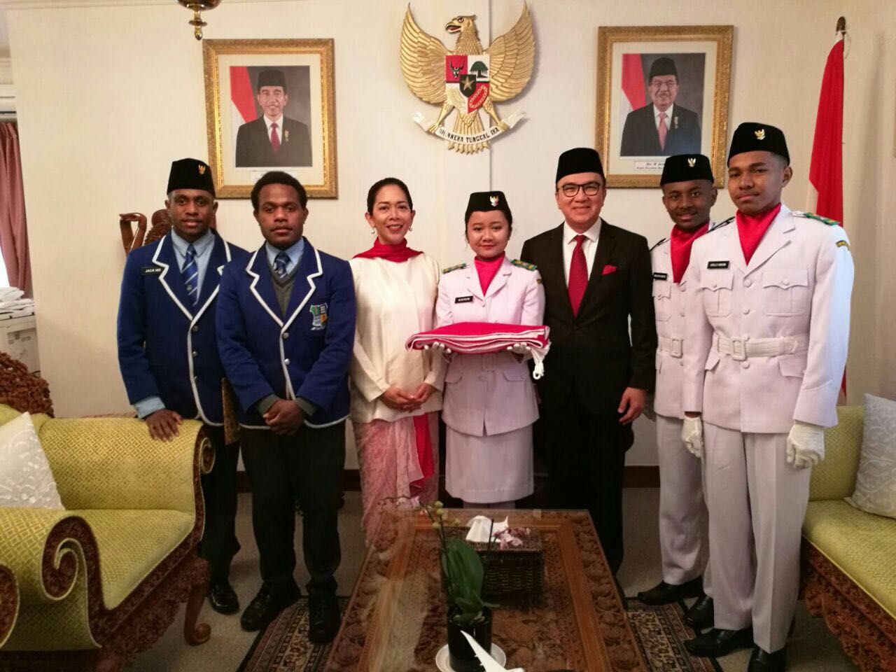 Suhu Dingin dan Haru Warnai Peringatan HUT RI di Selandia Baru