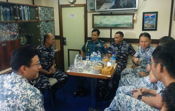 Gelar Latihan Bilateral, Tiga Kapal Perang TNI AL Tiba di Singapura