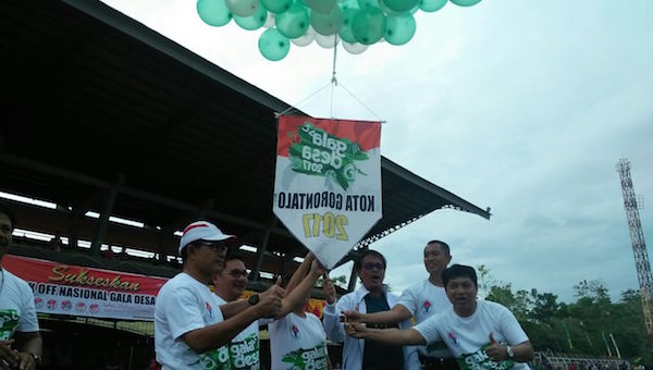 Ribuan Atlet Desa dan Kelurahan Ambil Bagian di Gala Desa Gorontalo