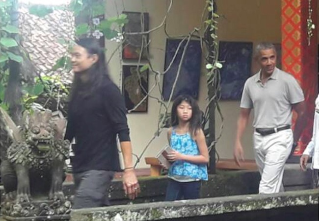 Beginilah Sekelumit Aktivitas Obama Berlibur di Bali