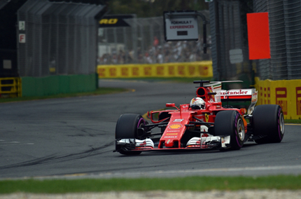 Wow! Vettel Finis Pertama di GP Australia