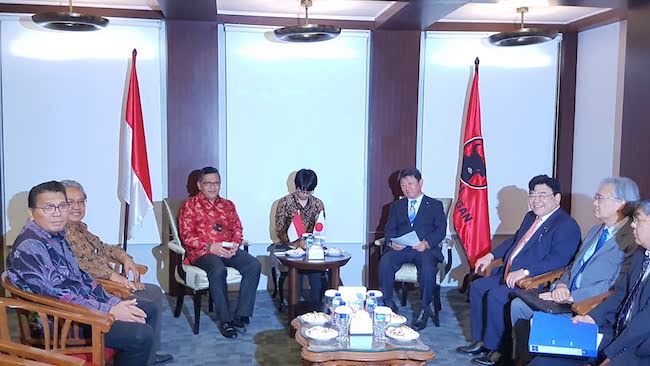PDIP Gandeng LDP demi Menopang Kerja Sama Indonesia-Jepang