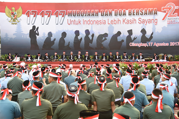 Panglima TNI: Doa Bersama untuk Gelorakan Indonesia yang Lebih Kasih Sayang