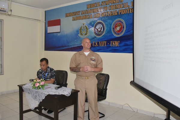 Prajurit TNI AL Terima Pengenalan Senjata Nuklir