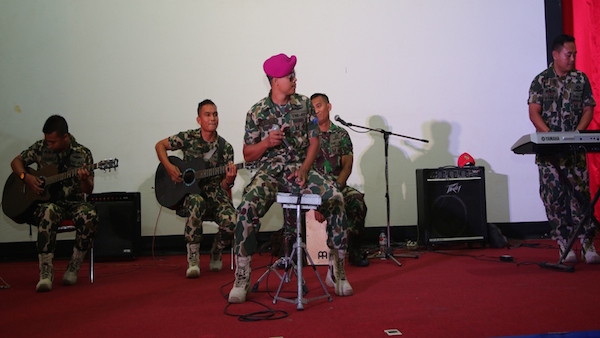 TNI AL dan U.S. Navy Band Manggung di HUT RRI