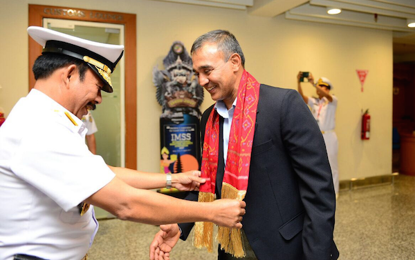 IMSS 2017: Pemimpin Angkatan Laut Berbagai Negara Disambut Tarian Bali