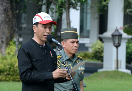 Jokowi: Saat Saudara Jatuh, 250 Juta Rakyat Indonesia Ikut Menangis