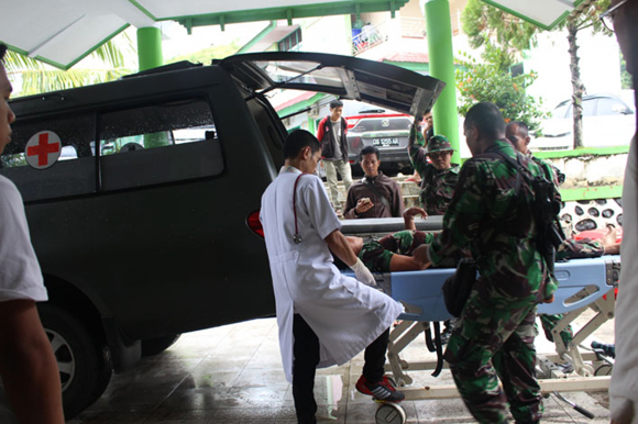 Truk TNI Terguling, 11 Tentara jadi Korban, 6 di Antaranya 