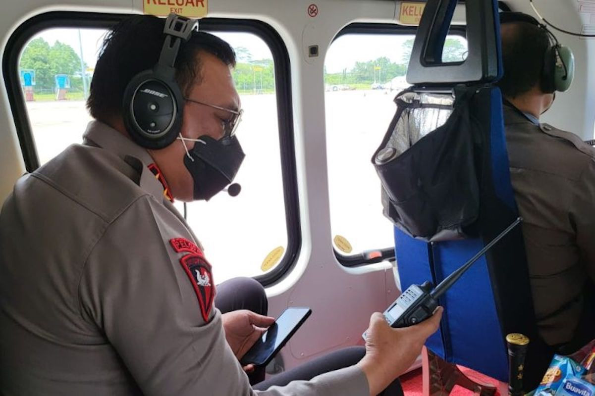 Turun Dari Helikopter, Irjen Panca Langsung Pimpin Rapat dan Keluarkan Perintah Tegas - JPNN.com