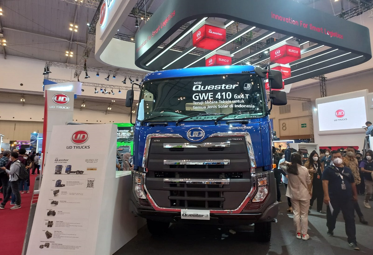 UD Truck Pamer Truk Berteknologi Canggih di GIIAS 2022, Diklaim Ramah Lingkungan - JPNN.com