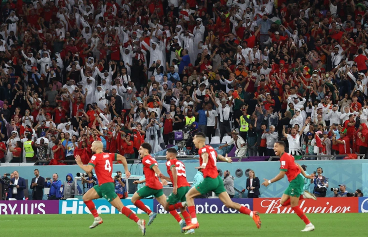 Maroko Singkirkan Spanyol dan Menorehkan Sejarah Baru Lolos Perempat Final Piala Dunia - JPNN.com Sumut