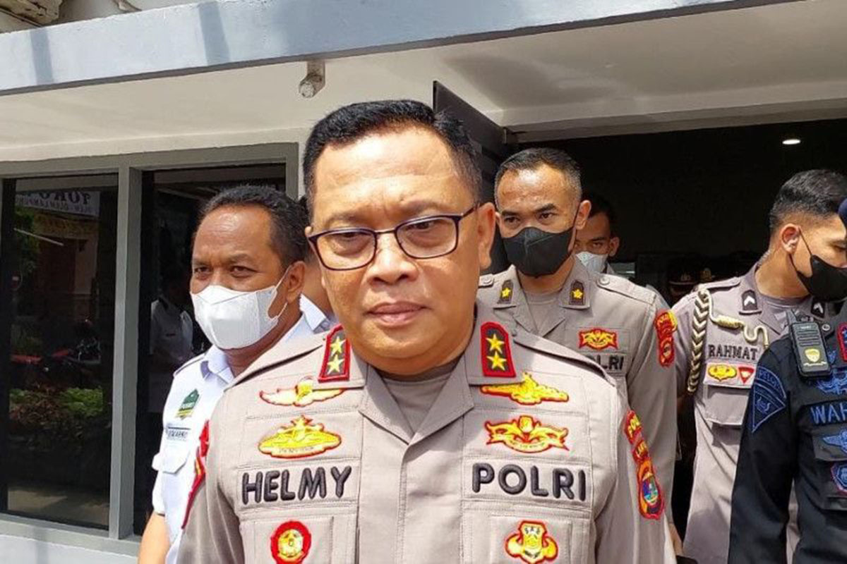 Kapolda Lampung Irjen Pol Helmy Santika. (ANTARA/Dian Hadiyatna)