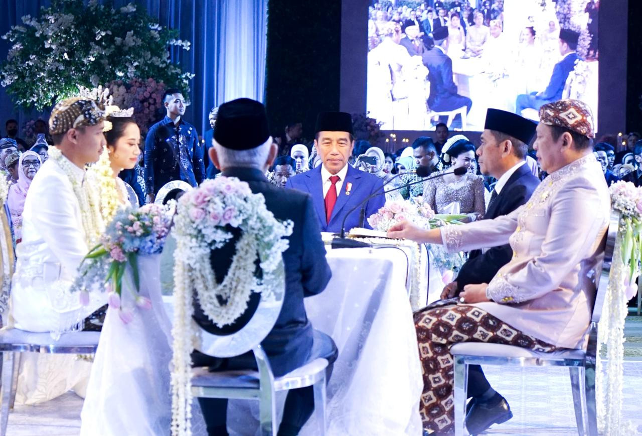 Presiden Jokowi dan Maruf Amin jadi Saksi Nikah Puteri Kelima Bamsoet - JPNN.com