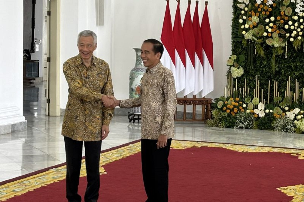 Menjelang Lengser, PM Singapura Temui Presiden Jokowi di Istana Bogor - JPNN.com