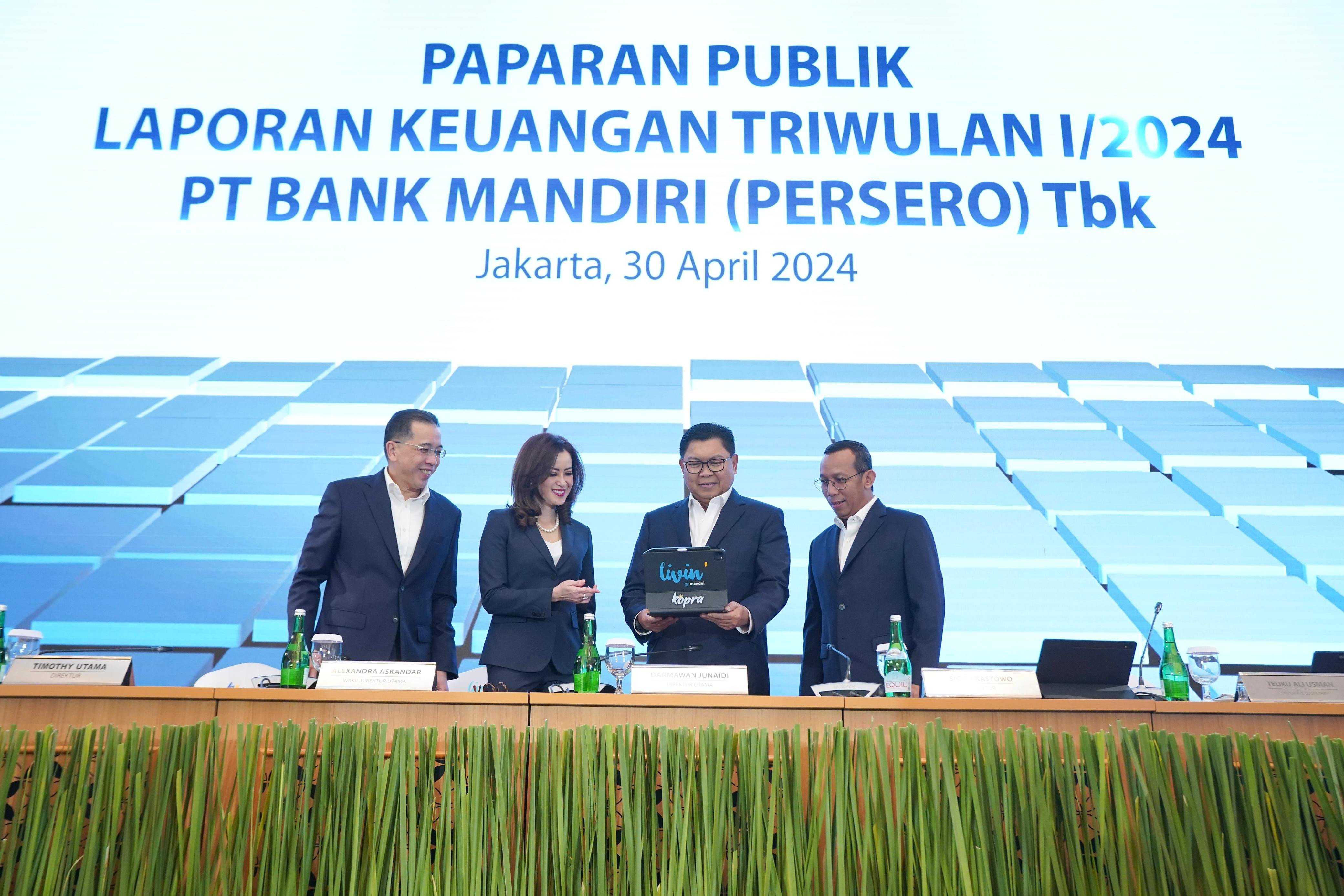 Rasio NPL Bank Mandiri Terjaga di Level 1,02 Persen selama Kuartal I 2024 - JPNN.com