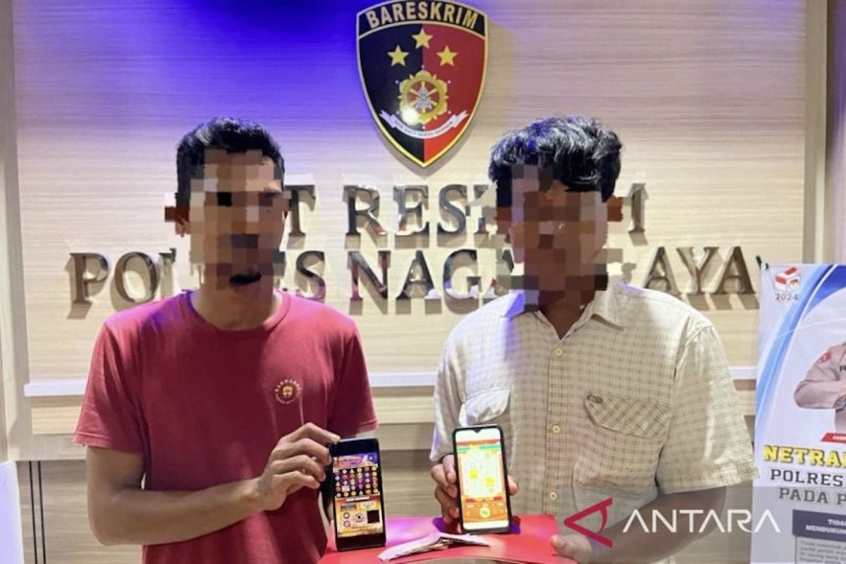 Polisi Tangkap 2 Pelaku Judi Slot Online di Nagan Raya - JPNN.com