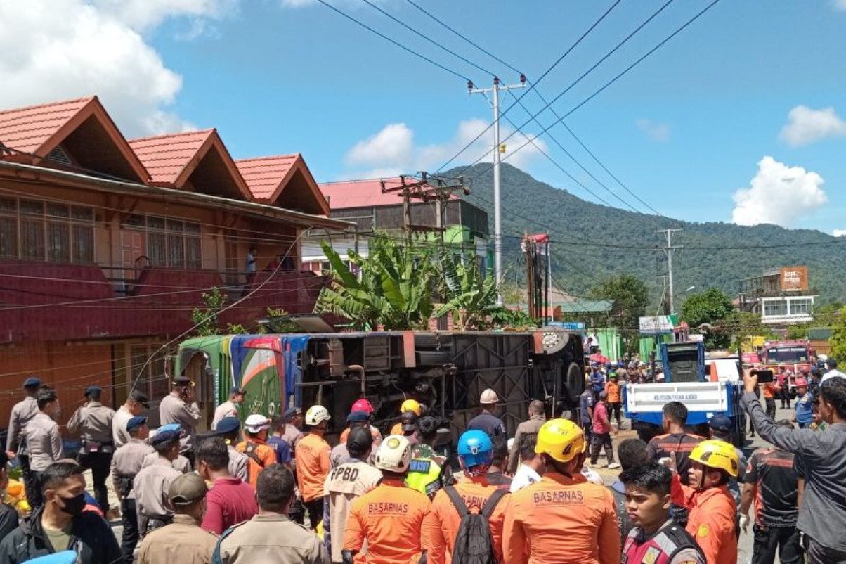 Bus ALS Kecelakaan, 12 Penumpang Meninggal Dunia - JPNN.com