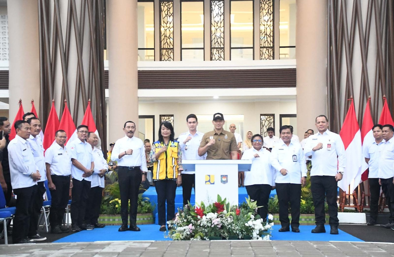 Menko AHY Resmikan Tiga Gedung Fakultas Baru di IPDN Jatinangor - JPNN.com