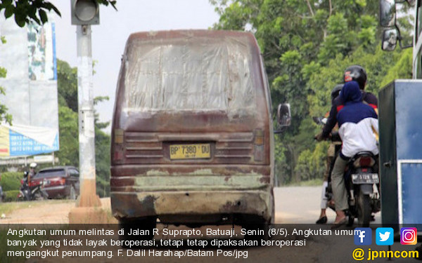 1000 Angkot di Batam Sudah Tidak Layak - Daerah JPNN.com