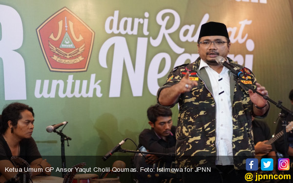 Gus Yaqut Kader Ansor  dan Banser Wajib Jaga Keberagaman 