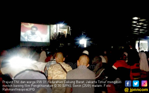 Anggap Nobar G30S/PKI Jadi Cara Panglima TNI Gebuk Komunis 