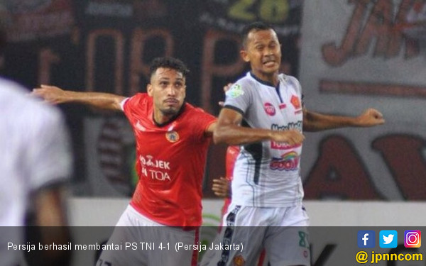 Bantai PS TNI, Persija Jakarta Catat Rekor Klub - JPNN.COM