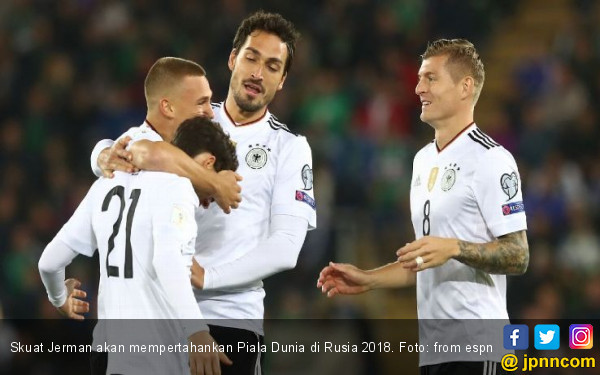 Jerman dan Inggris Dapat Tiket Piala Dunia 2020 Olahraga 