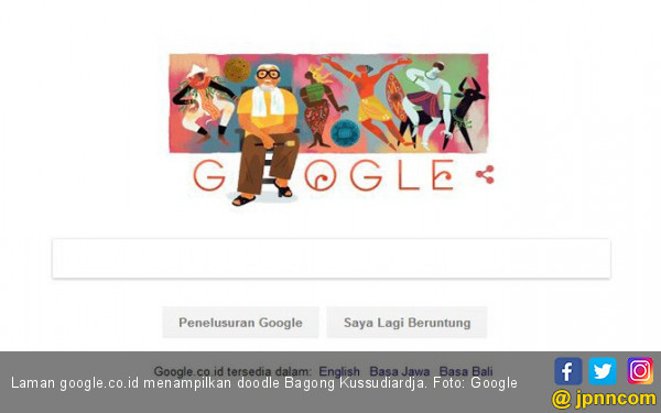 Google Doodle Hari Ini Merayakan Karya Bagong 