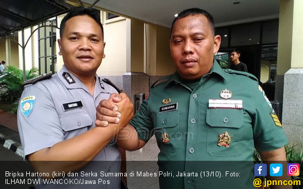 Kisah Serka Sumarna dan Bripka Hartono Merayu Pencuri - JPNN.COM