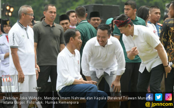 Pesta Kebun, Menpora dan Jokowi Peringati Sumpah Pemuda
