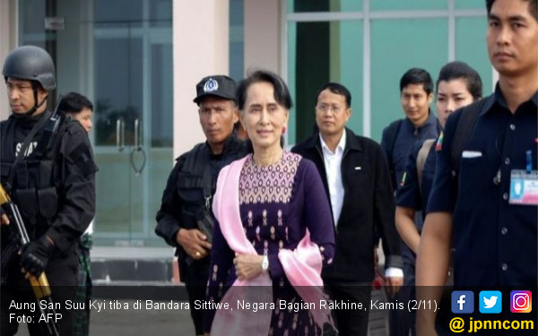 Akhirnya! Suu Kyi Temui Warga Rohingya di Rakhine - Berita 