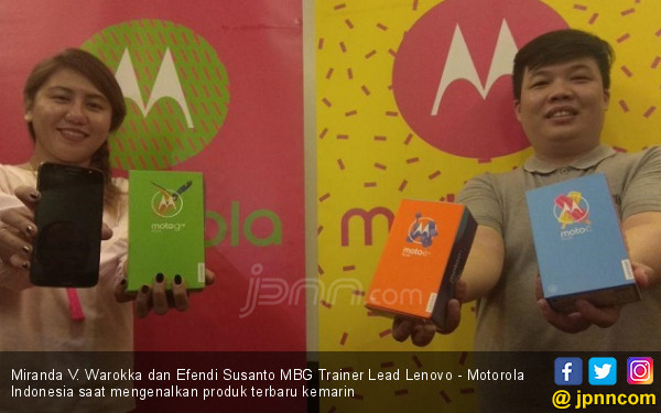 Luncurkan 3 Produk, Motorola Bidik Generasi Milenial - JPNN.COM