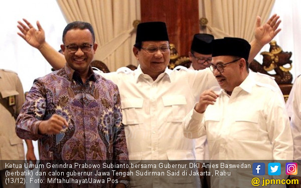 Gerindra Deklarasikan Pecatan Menteri untuk Pilgub Jateng 