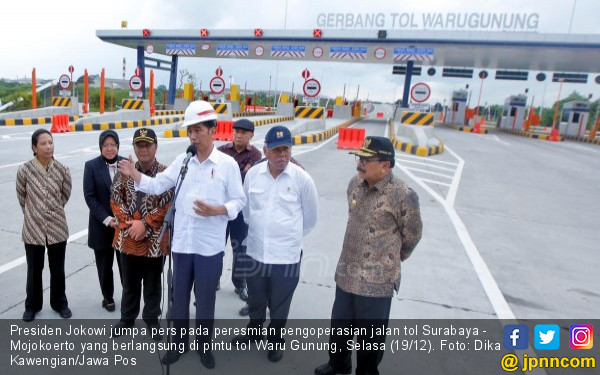 Target 1 167 Km Tol  Trans Jawa 561 Km Sudah Beroperasi 