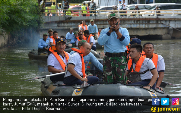 Anak Sungai Ciliwung Bakal Menjadi Kawasan Wisata Air ...