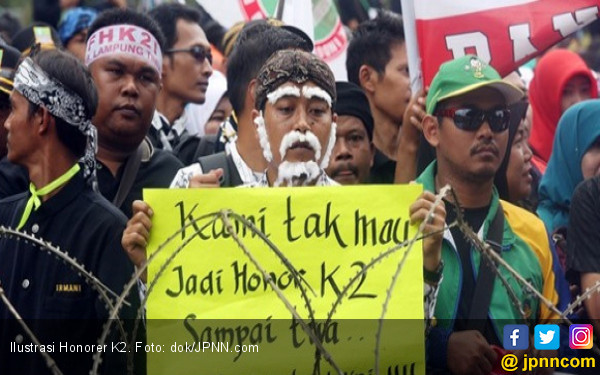 Honorer di Atas 2005 Bukan Anggota FHK2I - JPNN.COM