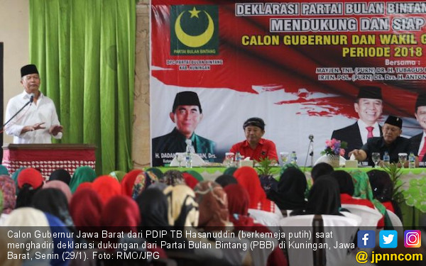 Sah, Partai Pak Yusril di Jabar Pilih Dukung Hasanah 