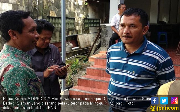 Gereja Diserang Lagi, DPRD Ajak Warga Jogja Ora Wedi 