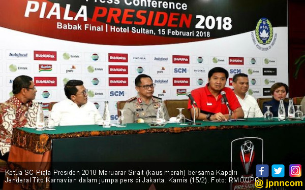 Piala Presiden 2018 Lancar, Bang Ara Banggakan Super Team 