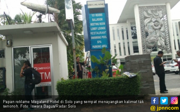 Duh Papan Reklame Hotel Di Solo Tayangkan Konten Cabul Jpnn Com Mobile