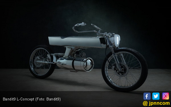 Bandit9 Sulap Honda SS50 Jadi Motor  Futuristik  Hanya 9 