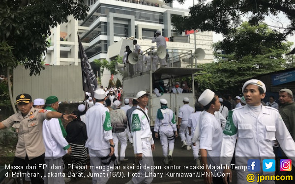 AJI Jakarta Sebut FPI Mengancam Kebebasan Pers - Nasional 