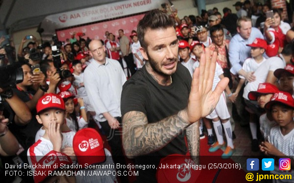 David Beckham Datang Lagi ke Indonesia, Ini Kalimat ...