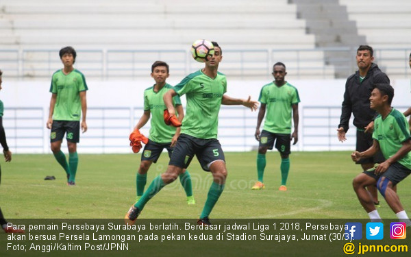  Persebaya Keropos Kontra Persela ...